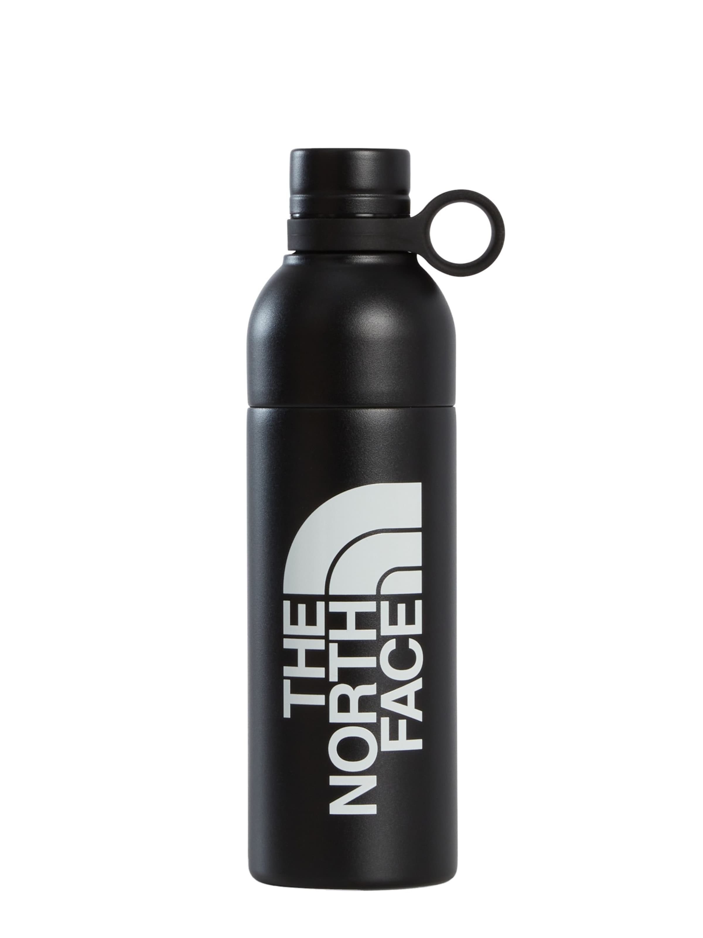 THE NORTH FACE - Garrafa em preto: frente