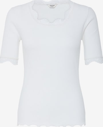 T-shirt ' OXNSuna Lace ' Oxmo en blanc : devant