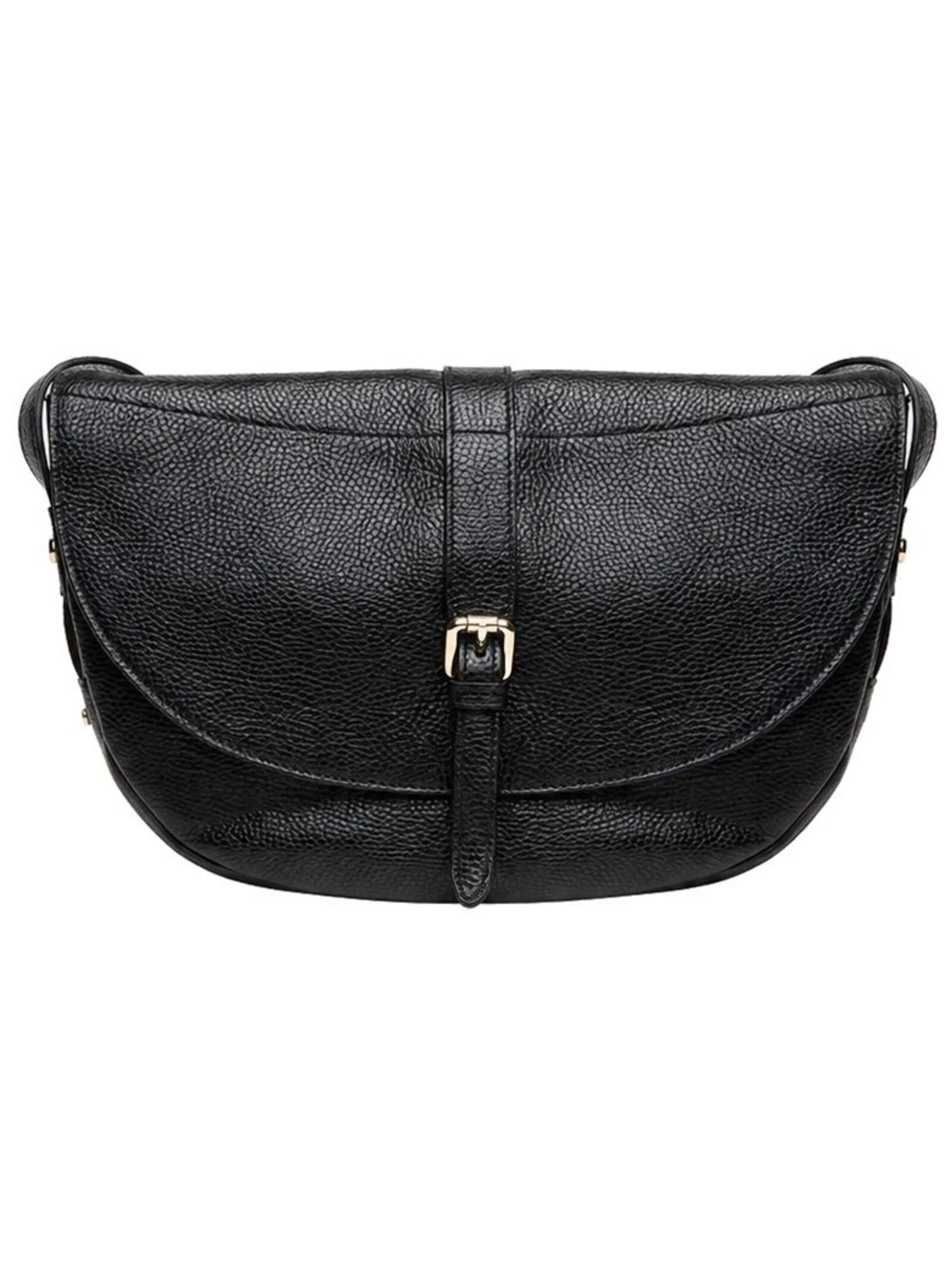 Sac à bandoulière Nero Giardini en noir : devant