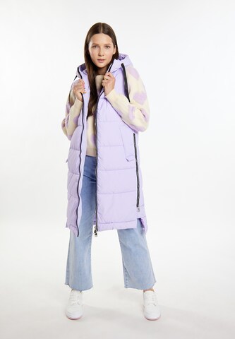 MYMO Vest in Purple: front