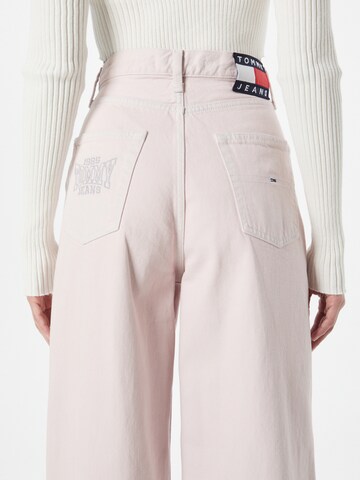 Tommy Jeans Wide Leg Jeans 'CLAIRE' i hvid