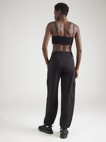 Effilé Pantalon de sport 'NATURAL VENTUS7' EA7 Emporio Armani en noir