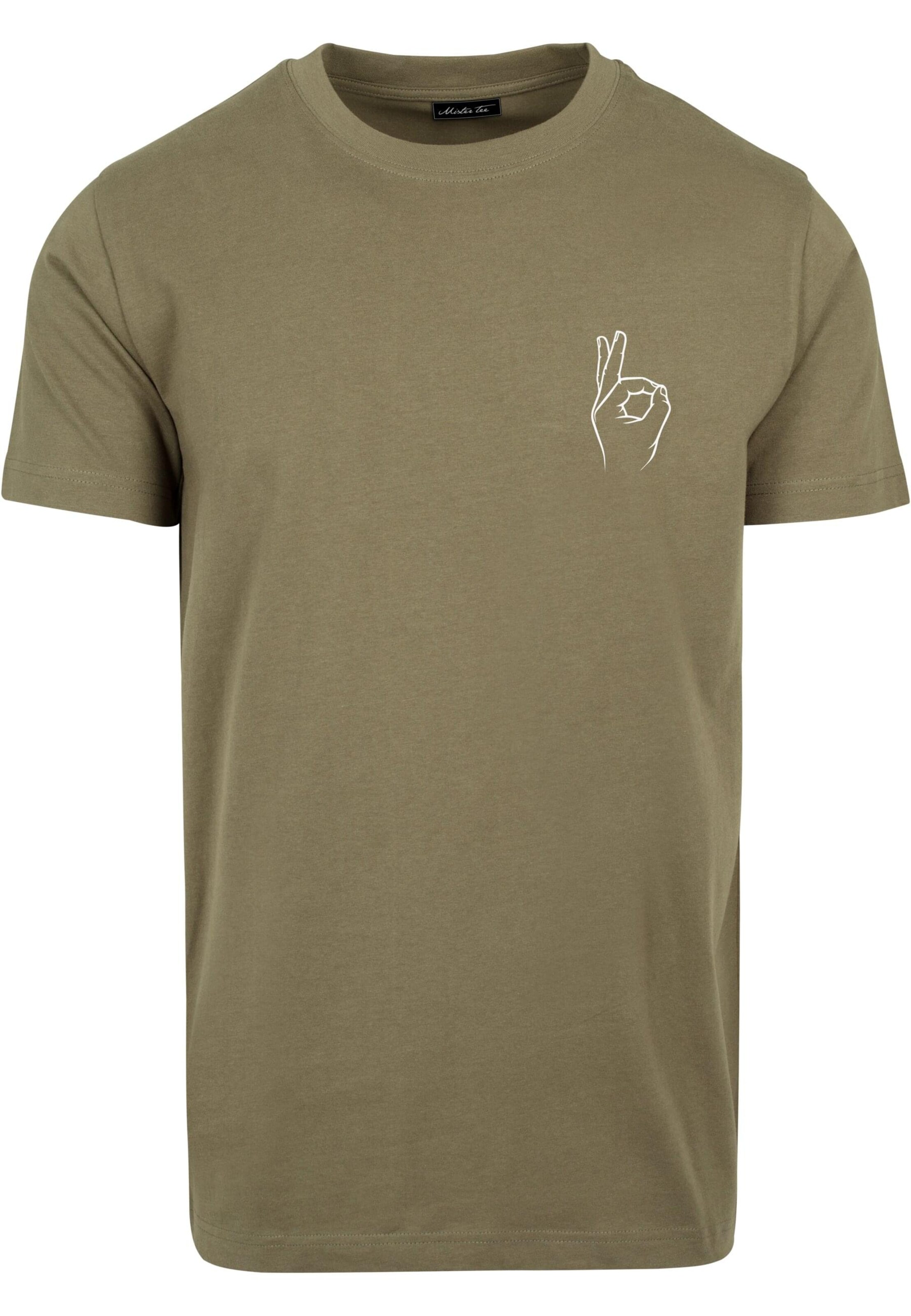 MT Men Shirt 'Easy Sign' in Green: front