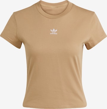 ADIDAS ORIGINALSMajica 'Essentials' - smeđa boja: prednji dio
