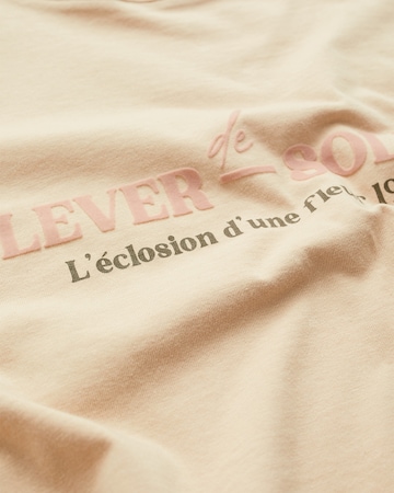 T-Shirt WE Fashion en beige