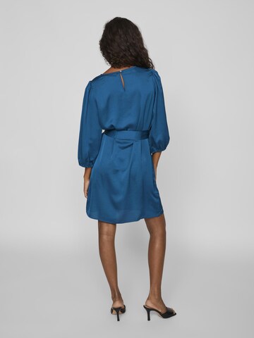 VILA Jurk in Blauw