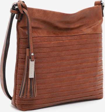 TAMARIS Crossbody Bag 'Liane' in Brown: front
