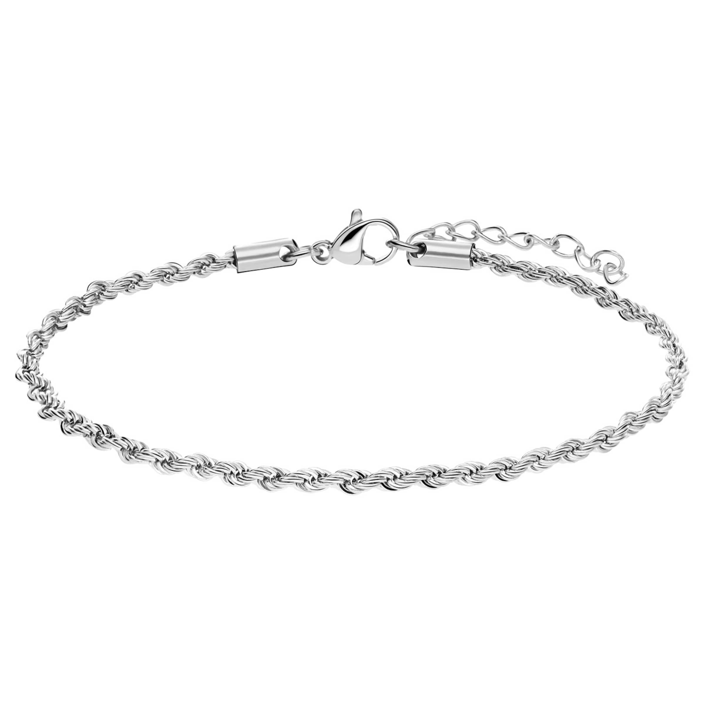 Lucardi Armband in Zilver: voorkant