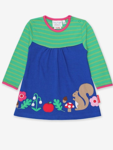 Toby Tiger Dress in Blue: front