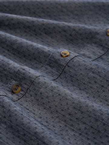 TOM TAILOR Rovný strih Košeľa - Modrá