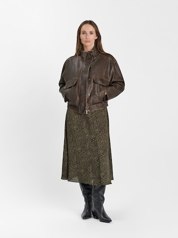 Veste mi-saison 'BROWNIE' Le Temps Des Cerises en marron