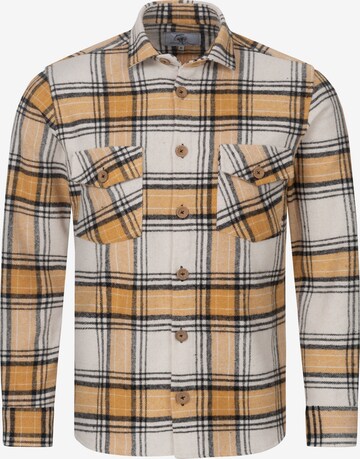 Rock Creek Button Up Shirt in Yellow: front