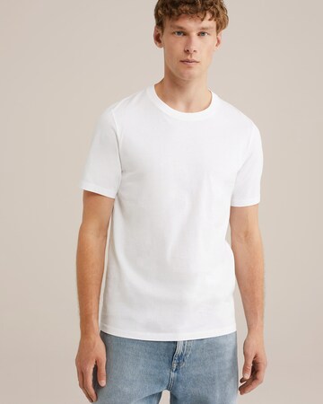 WE Fashion - Camiseta en blanco: frente