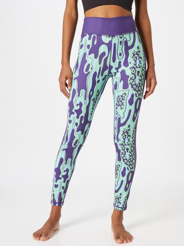 DELICATELOVE Workout Pants 'NADI' in Green: front
