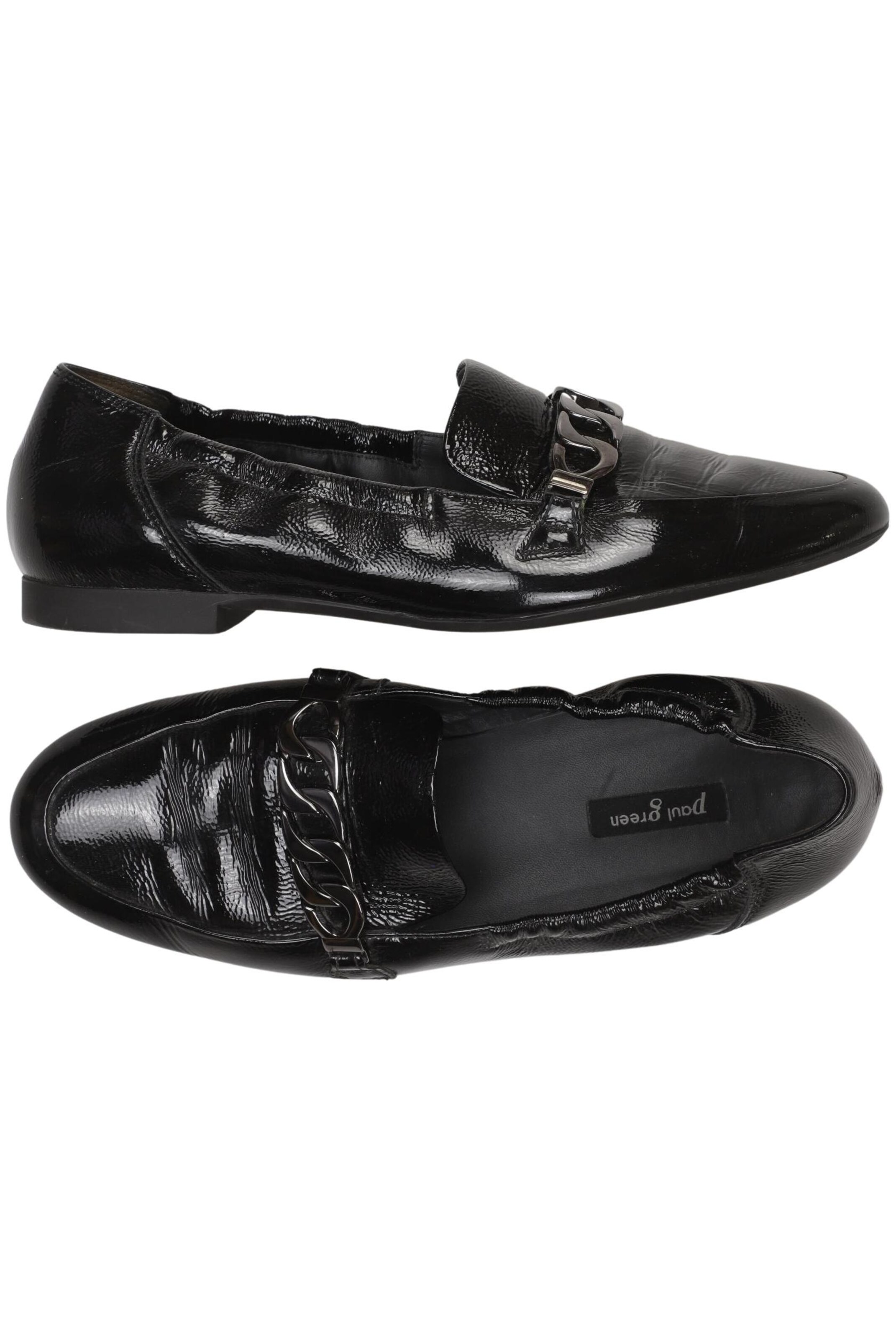 Paul Green Flats & Loafers in 38 in Black: front