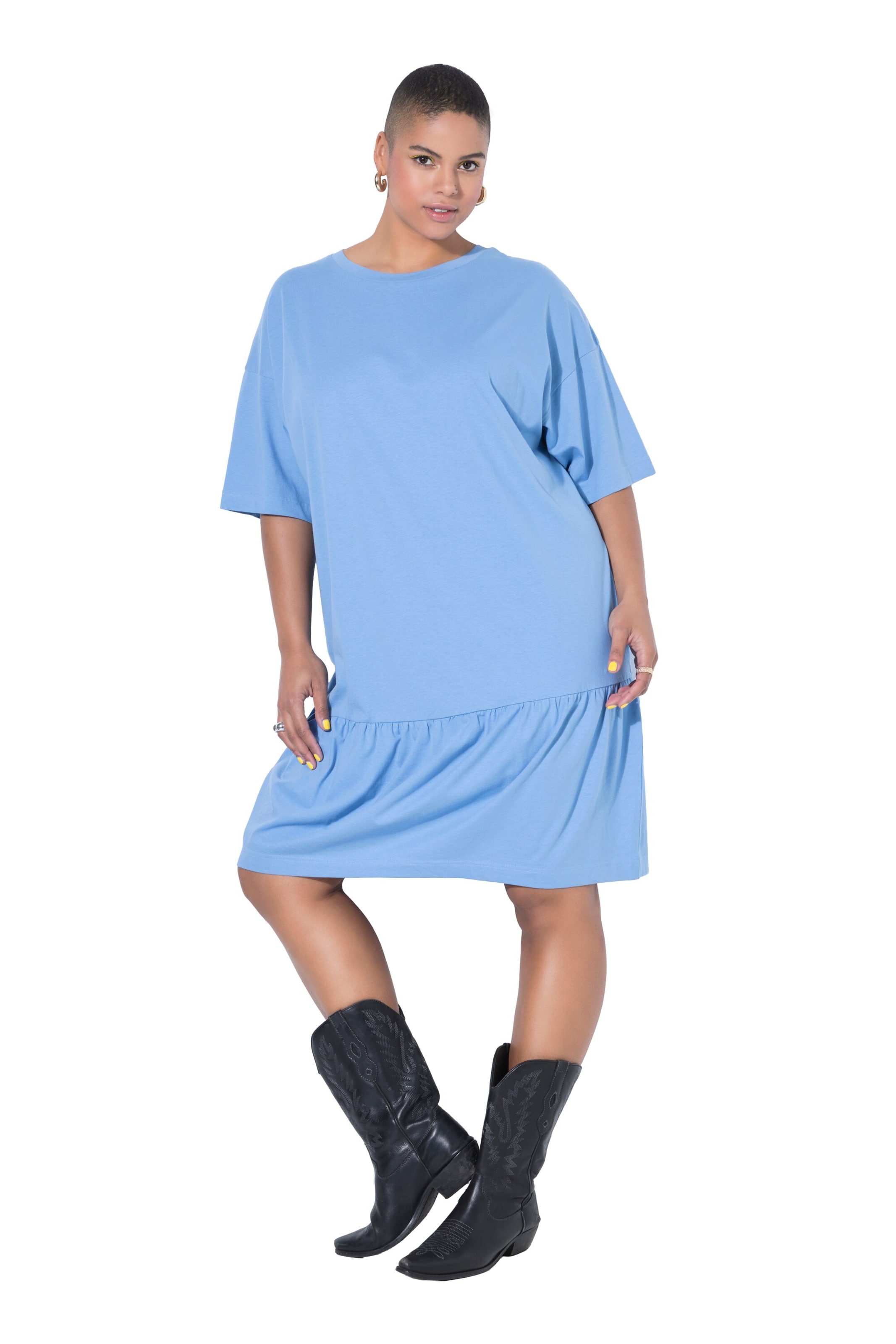 Studio Untold Kleid in Blau: Vorderseite