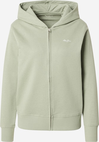 Pepe Jeans Mikina – zelená: přední strana