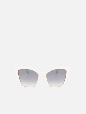 Occhiali da sole 'SFU686' di FURLA in beige: frontale
