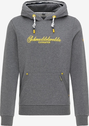 Schmuddelwedda Sweatshirt in Grau: predná strana
