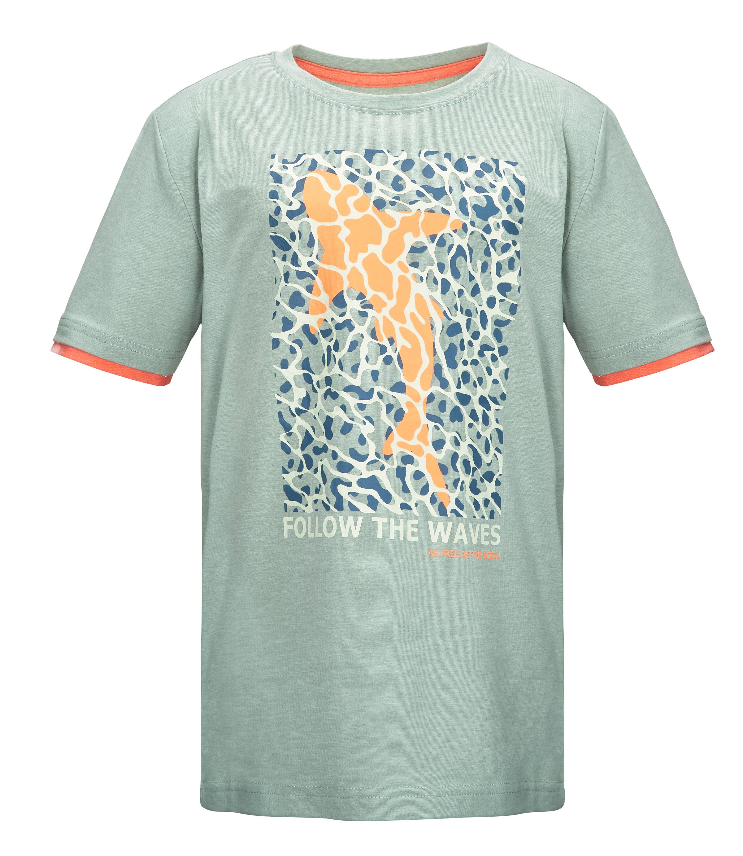 KILLTEC Performance Shirt in Green: front