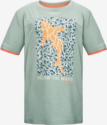 KILLTEC Performance Shirt in Green: front