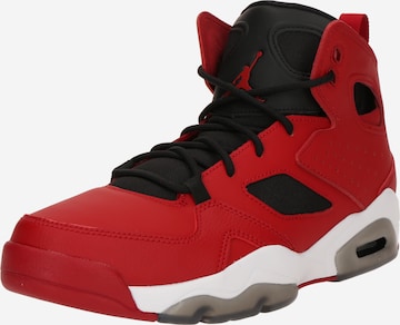 Baskets hautes 'Flight Club '91' Jordan en rouge : devant