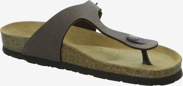 ROHDE T-Bar Sandals in Brown