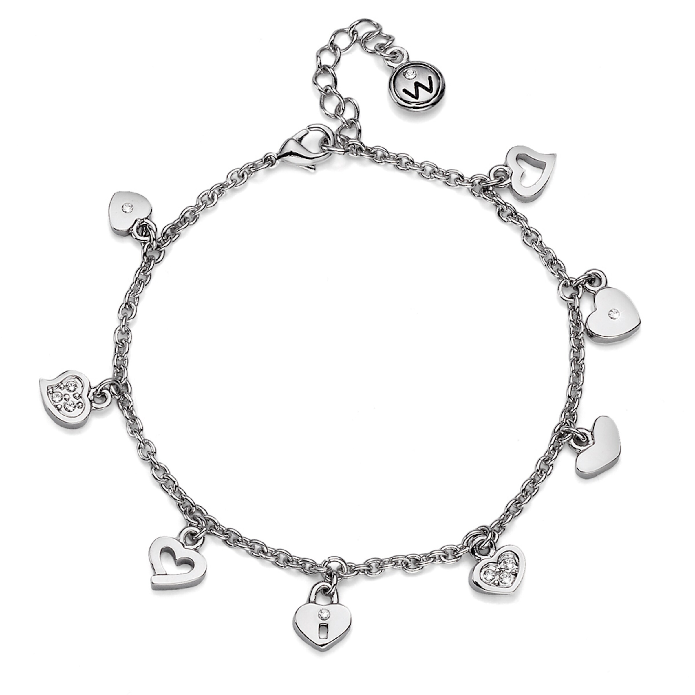 Oliver Weber Armband Hearty in Silber 