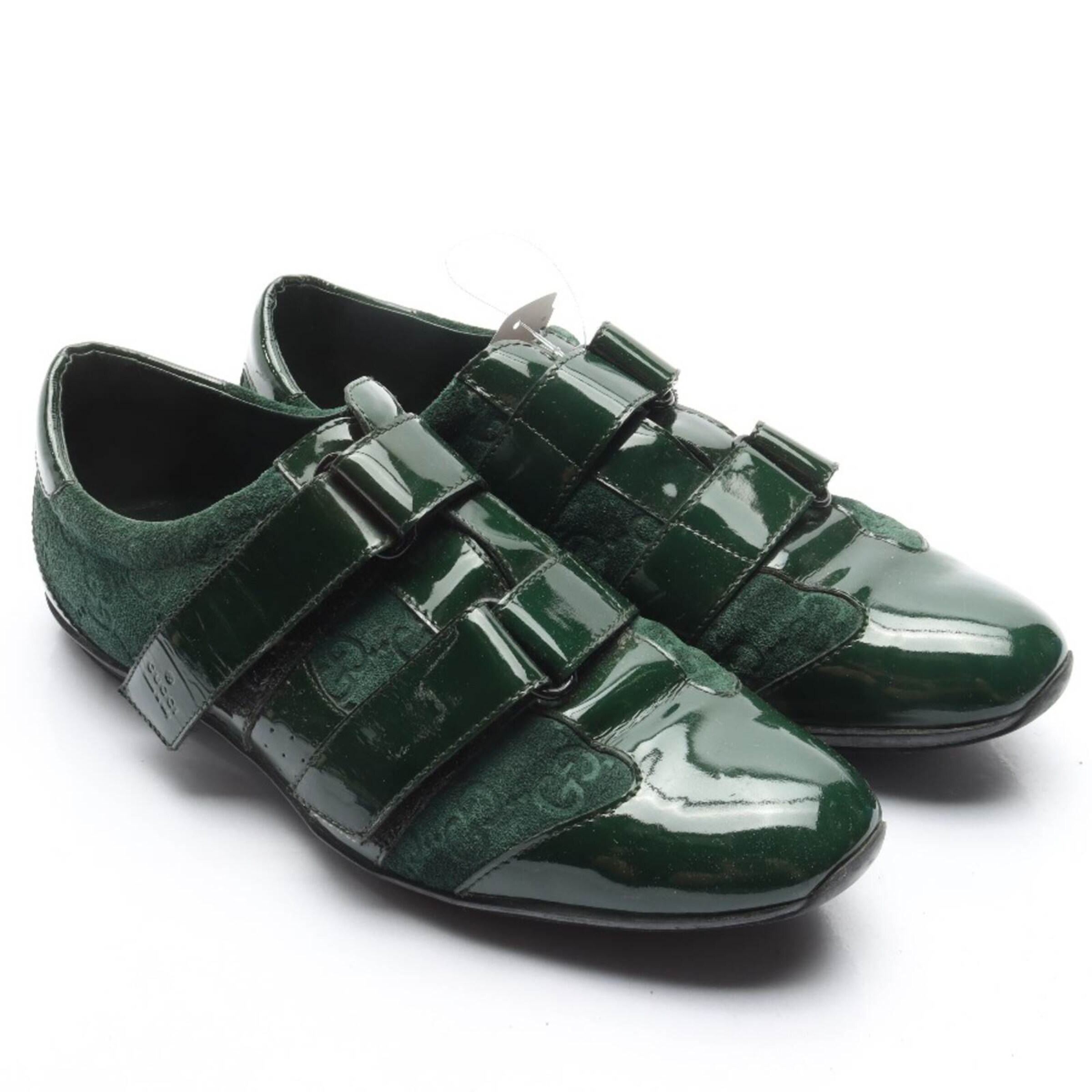 Gucci Turnschuhe / Sneaker 38,5 in Grün: Vorderseite