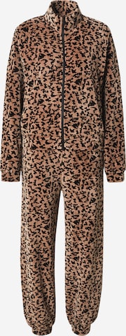 EA7 Emporio Armani Juoksupuku värissä ruskea: etupuoli