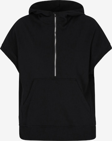 Sweat-shirt MUTHA en noir : devant