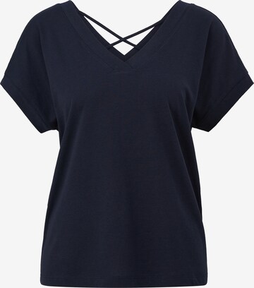 s.Oliver Shirt in Blauw: voorkant