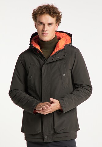MO Jacke in Grau: Vorderseite