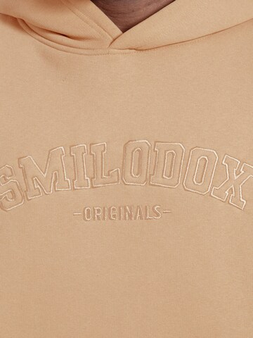 Smilodox Sweat jacket ' Levio ' in Brown