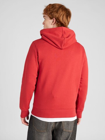 Sweat-shirt Calvin Klein Jeans en rouge