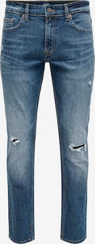 Only & Sons Regular Jeans in Blau: predná strana