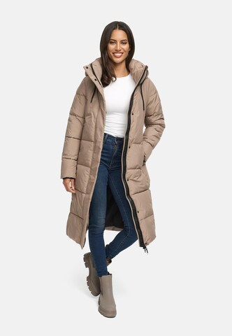 MARIKOO Wintermantel 'Chumanii XVI' in Beige