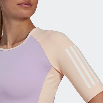 ADIDAS SPORTSWEAR Αθλητικό τοπ 'Hyperglam' σε λιλά