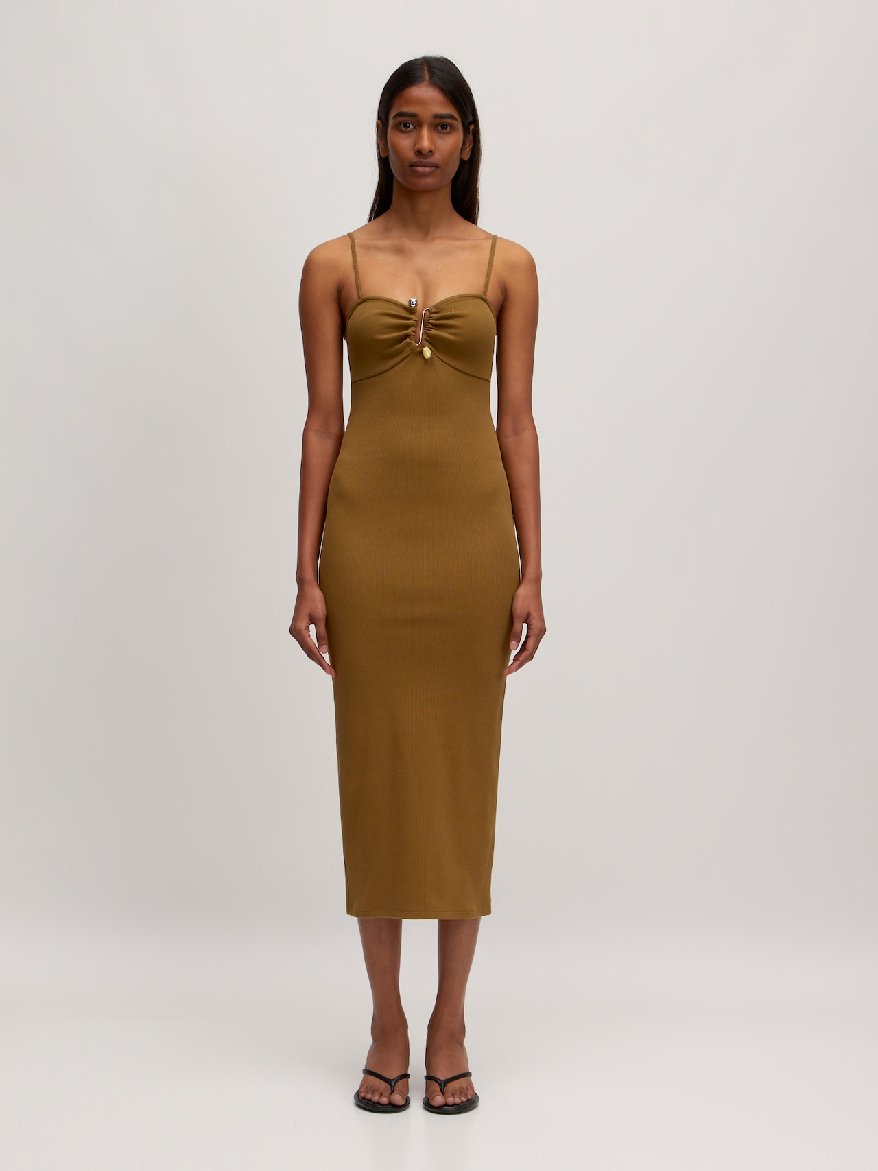 EDITED Produkte Kleid 'Lilian' braun