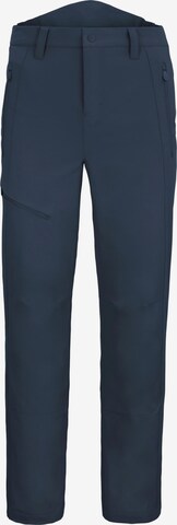 normani Regular Outdoor Pants 'Basin' in Blue: front