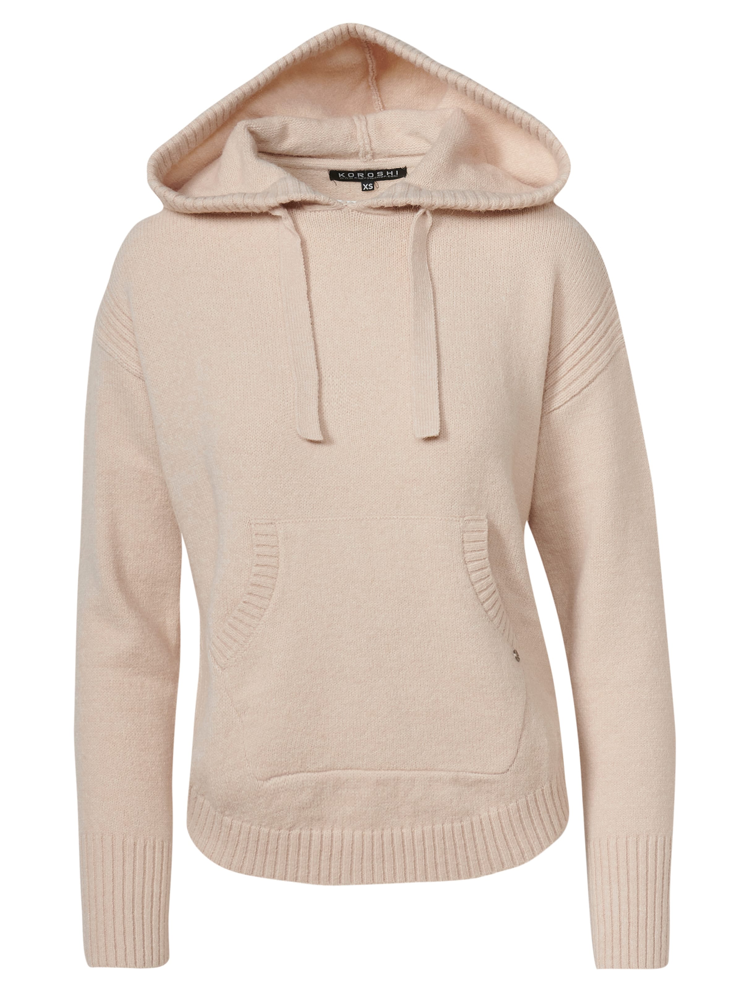 KOROSHI - Pullover em bege: frente