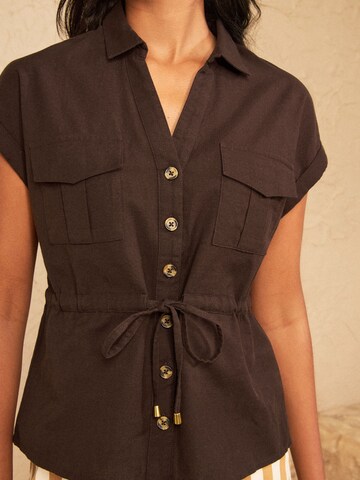 love & roses Bluse i brun