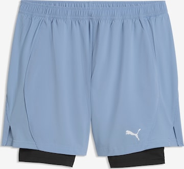 PUMA Workout Pants 'Velocity' in Blue: front