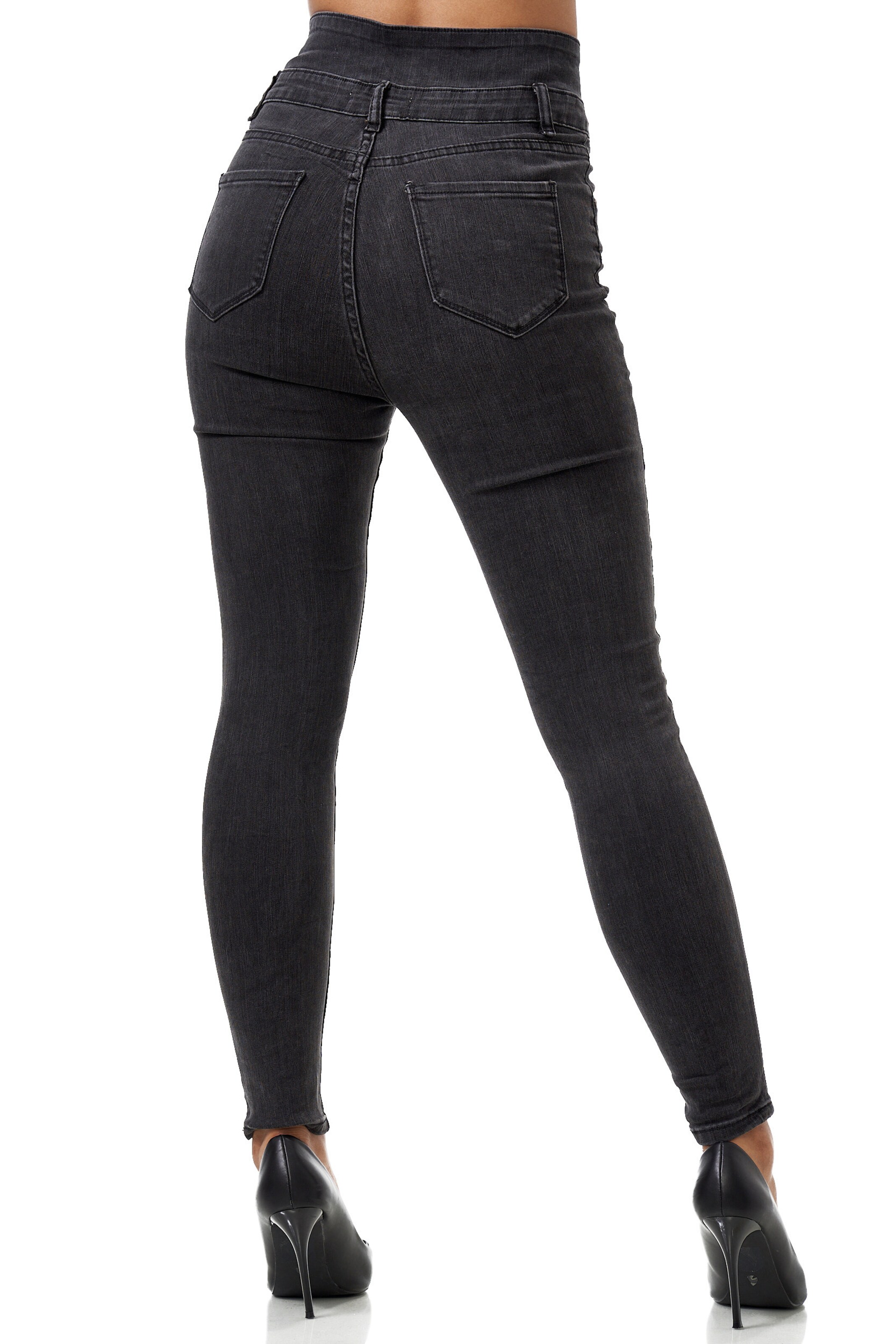 Skinny Jean Elara en noir