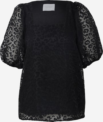 SISTERS POINT Blouse 'Mela' in Black: front
