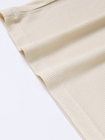 ALLTHEMEN Shirt 'Wechsel' in Beige