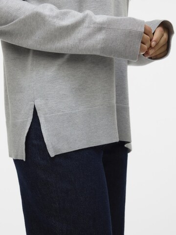 VERO MODA Pulover 'Silje' | siva barva