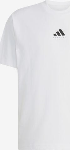 ADIDAS PERFORMANCE Funktionsshirt in Weiß: Vorderseite