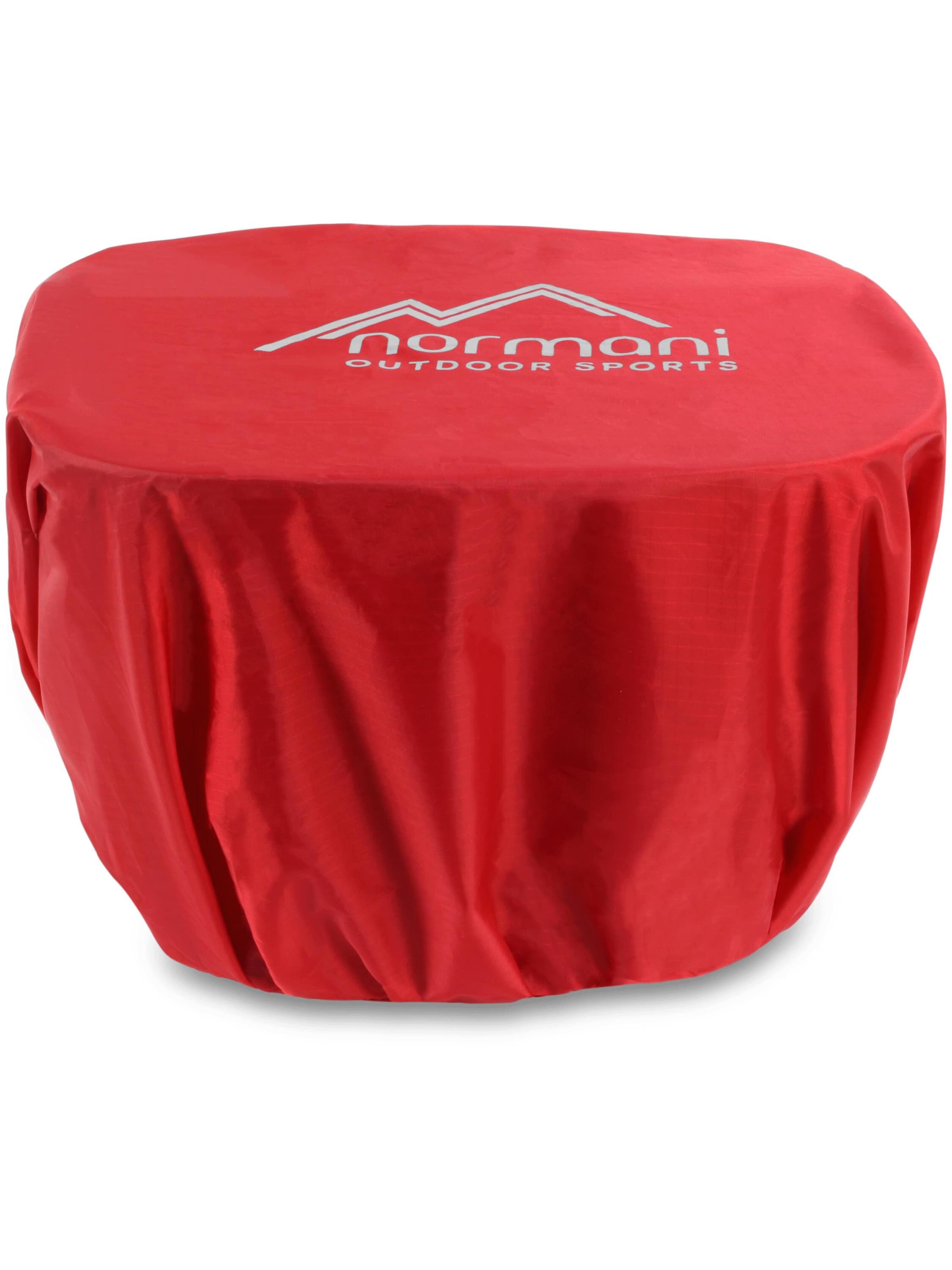 Équipement outdoor 'BiCage' normani en rouge : devant