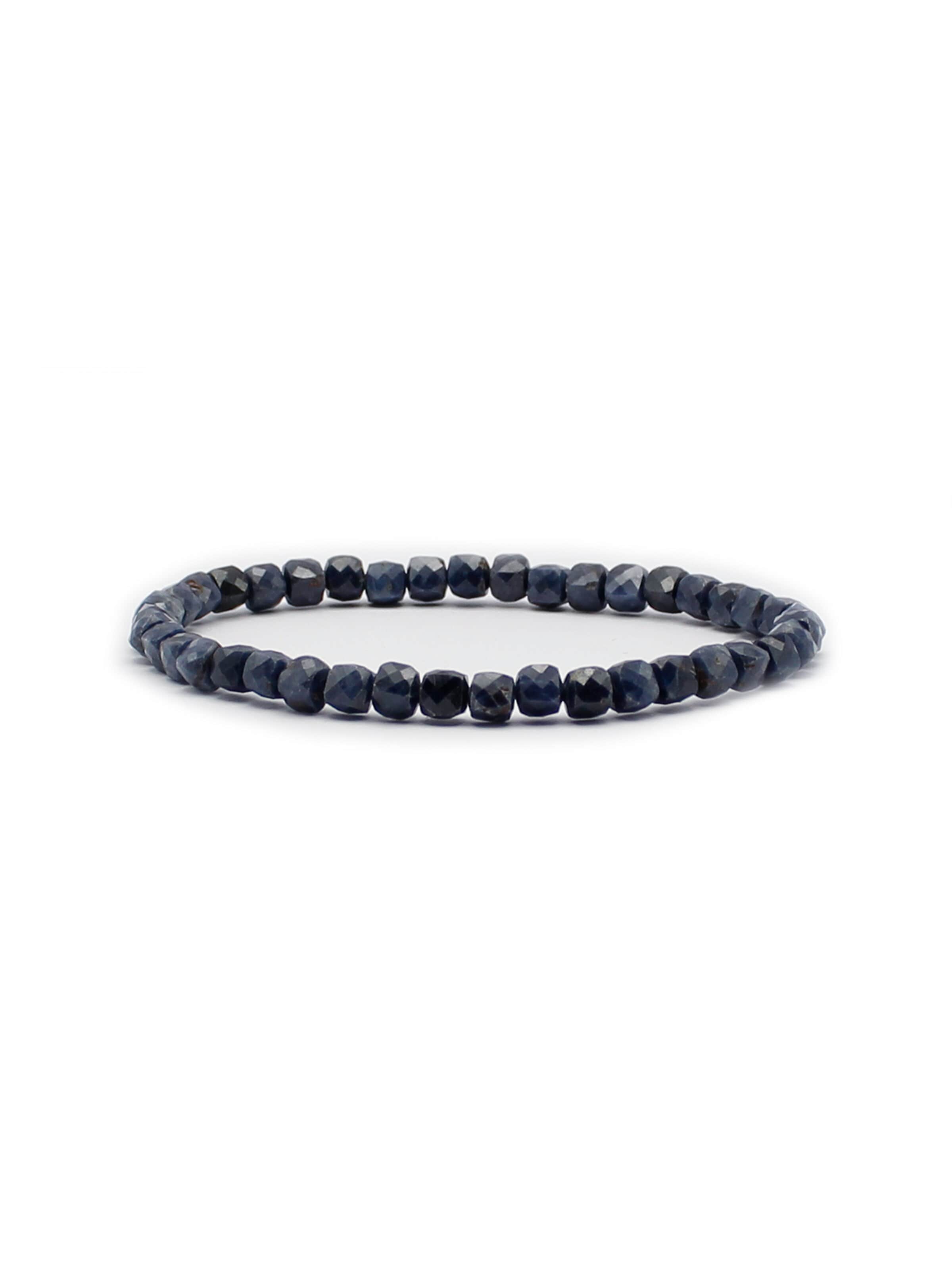 Bracelet 'Weisheit und Stärke' Tiger Treasure Qualität, inspiriert seit 1890 en bleu : devant
